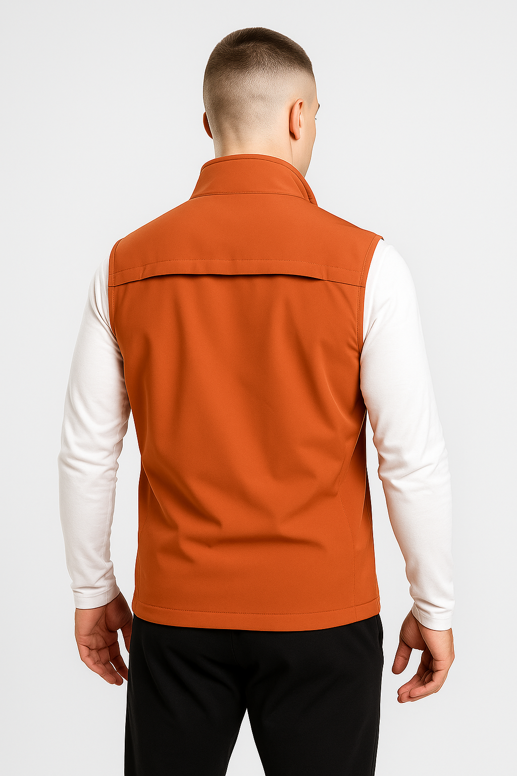 Men’s Lightweight Softshell Outdoor Vest – Windproof and Water-Resistant Layer for Hiking and Cycling