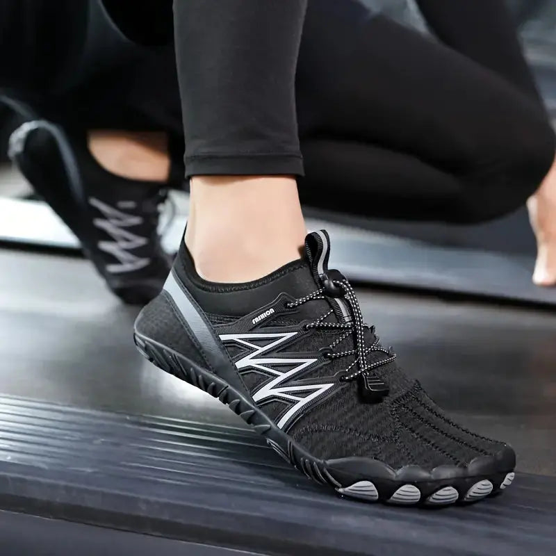 Barefoot-Style Lightweight Mesh Shoes with Flexible Sole for Walking and Light Outdoor Activity