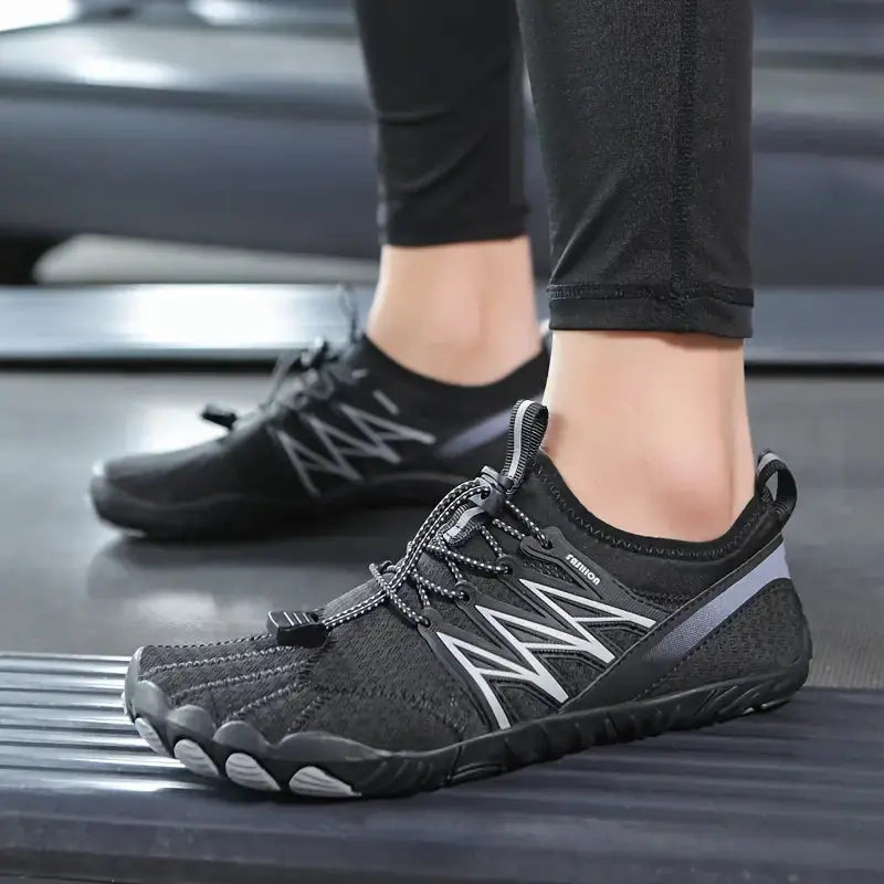 Barefoot-Style Lightweight Mesh Shoes with Flexible Sole for Walking and Light Outdoor Activity
