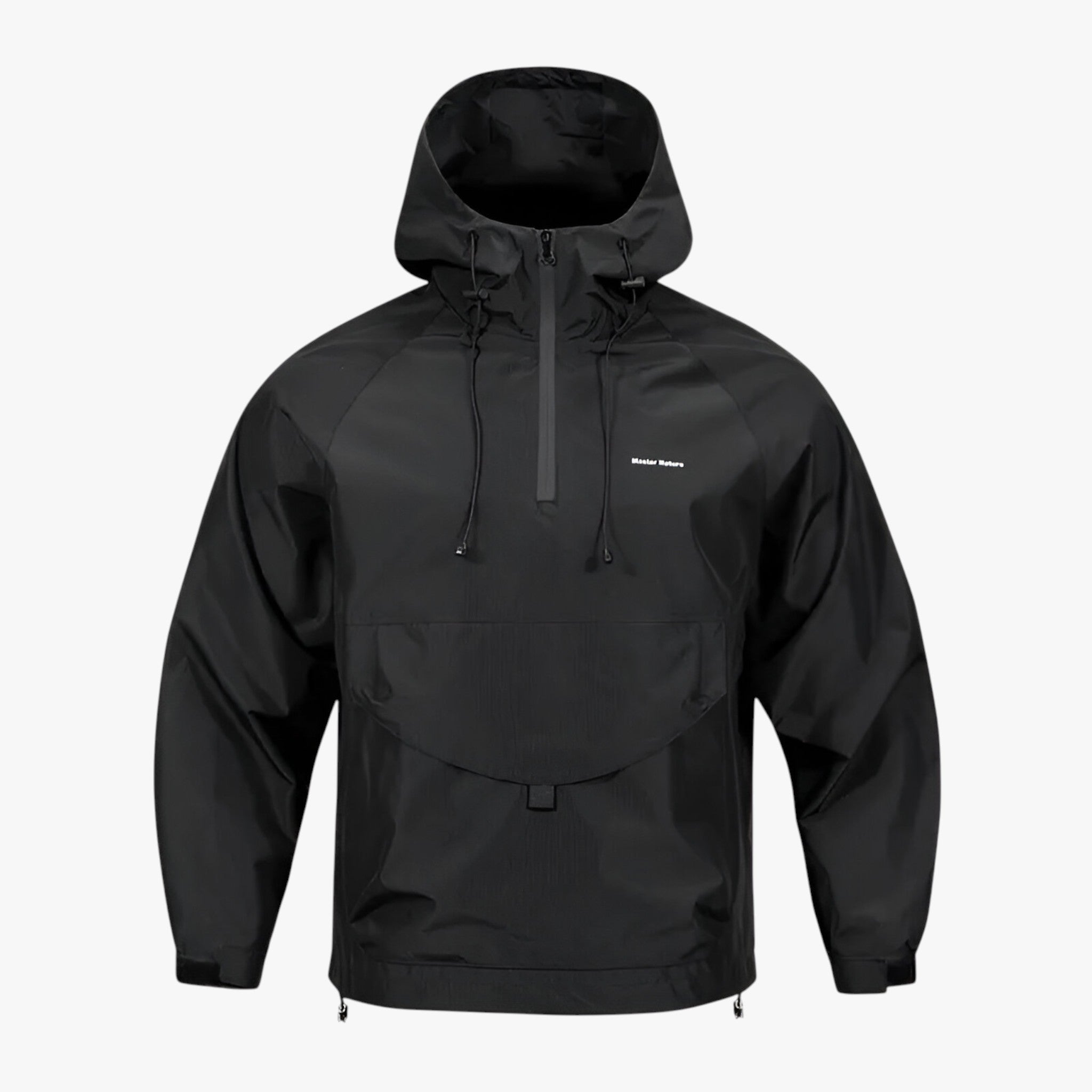Men’s Windproof Hiking Jacket with Adjustable Hem and Breathable Fabric for Trail and Everyday Use