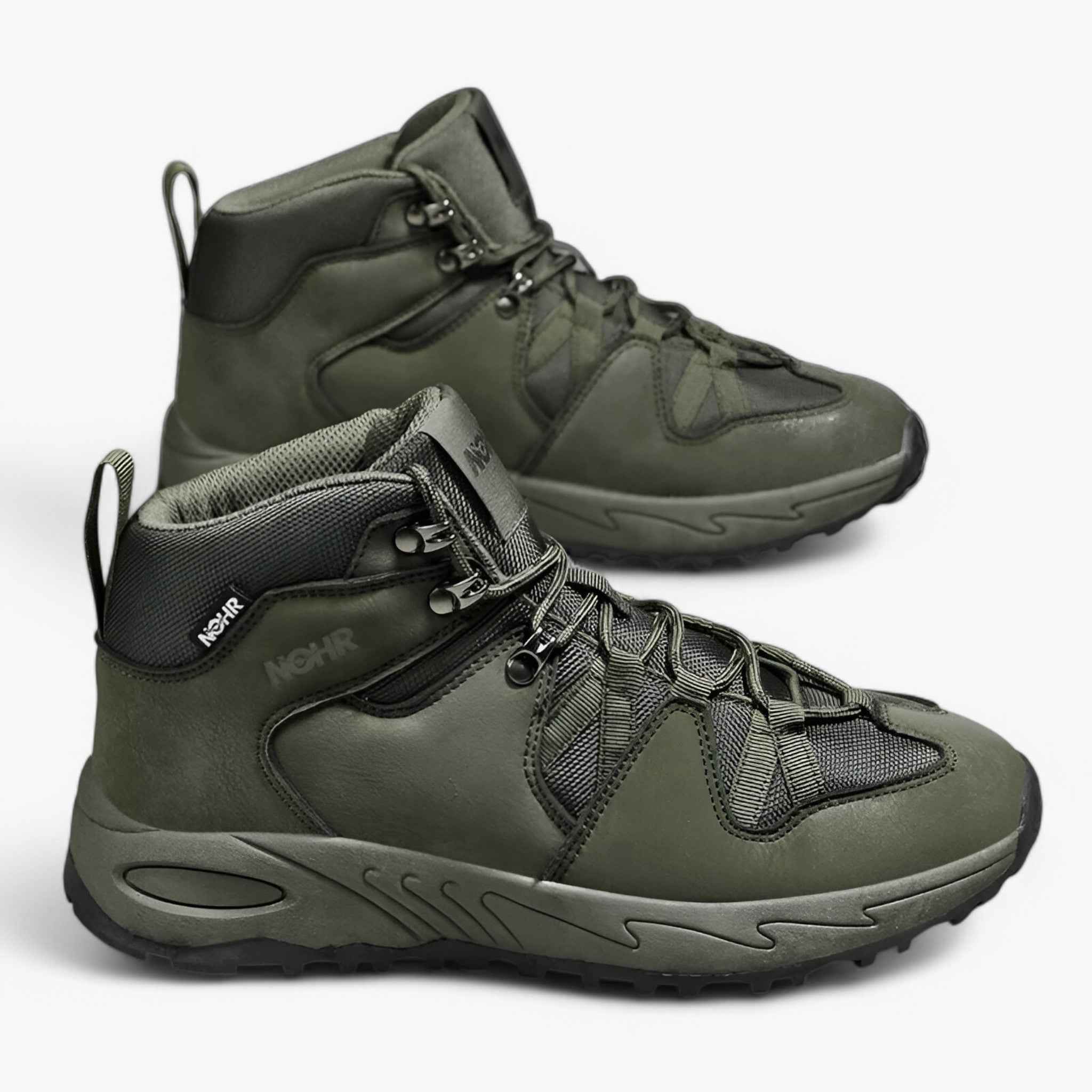 Lightweight Hiking Boots with Breathable Upper and Non-Slip Rubber Sole for Trail and Mountain Use