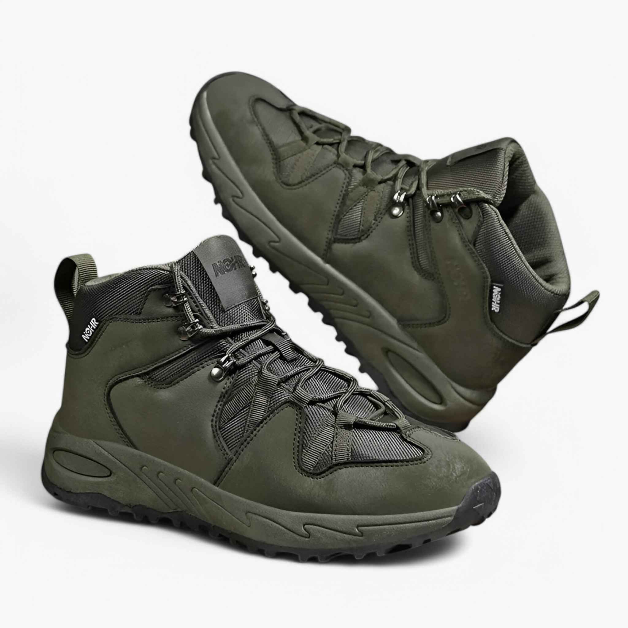 Lightweight Hiking Boots with Breathable Upper and Non-Slip Rubber Sole for Trail and Mountain Use