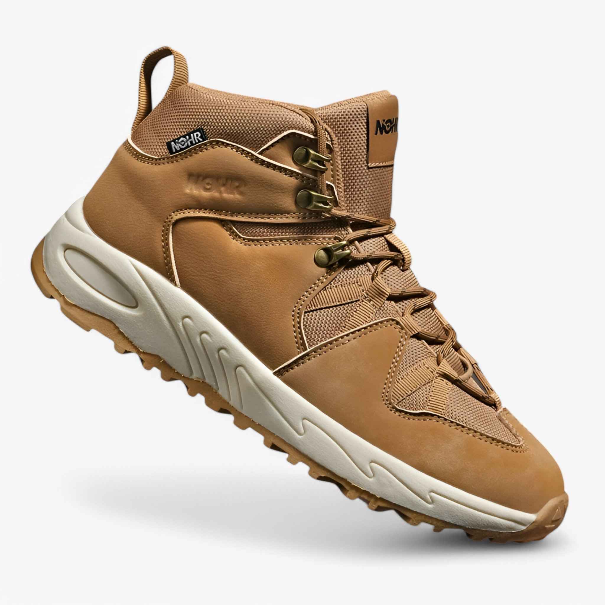 Lightweight Hiking Boots with Breathable Upper and Non-Slip Rubber Sole for Trail and Mountain Use