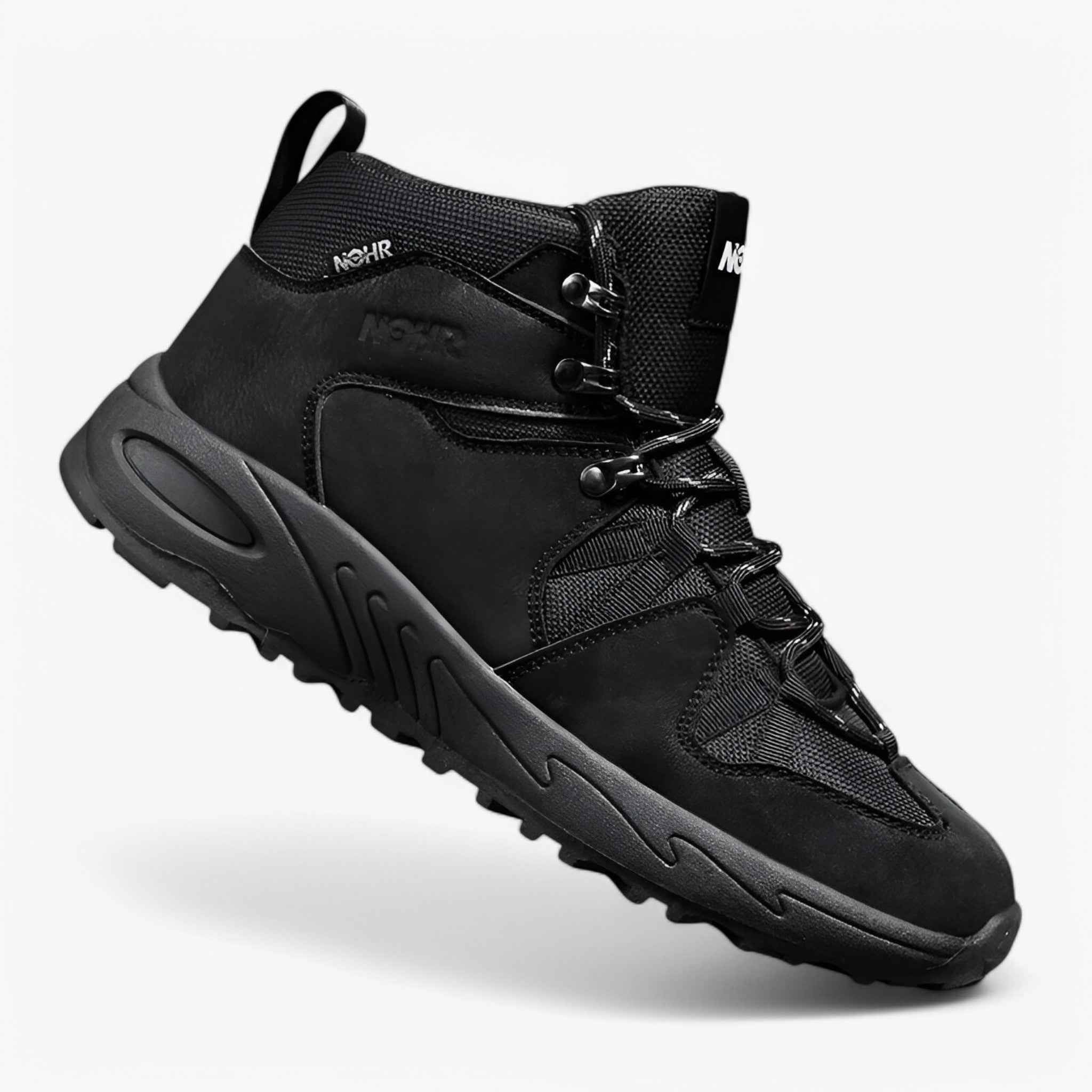 Lightweight Hiking Boots with Breathable Upper and Non-Slip Rubber Sole for Trail and Mountain Use