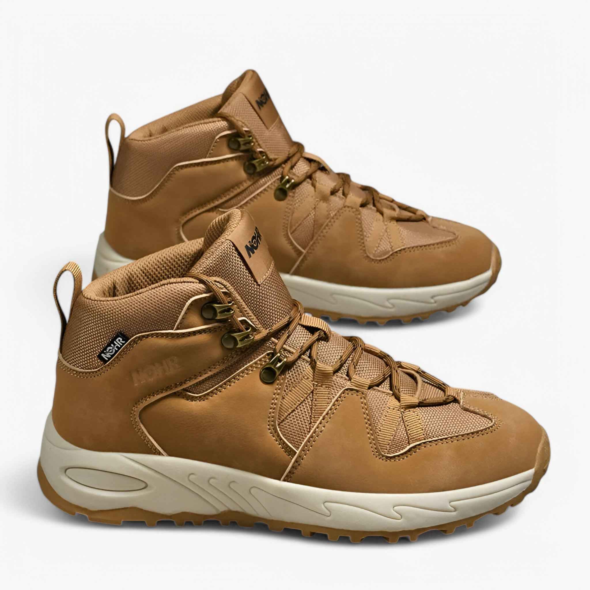 Lightweight Hiking Boots with Breathable Upper and Non-Slip Rubber Sole for Trail and Mountain Use
