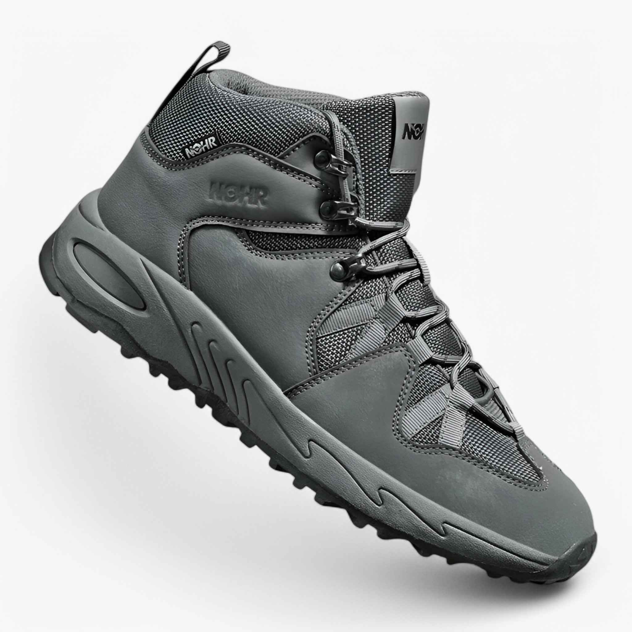Lightweight Hiking Boots with Breathable Upper and Non-Slip Rubber Sole for Trail and Mountain Use