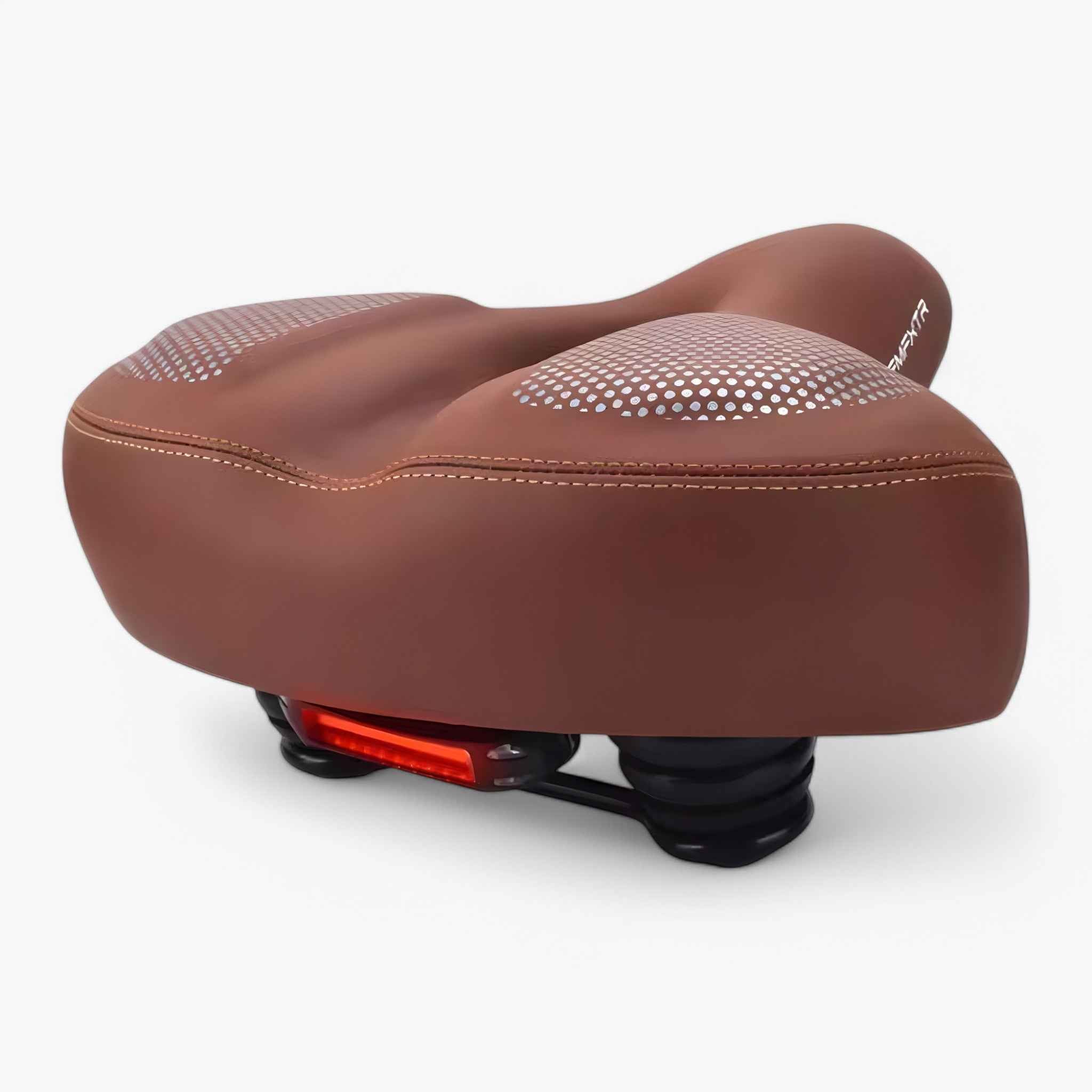 Waterproof Shock-Absorbing Bike Seat Cushion with Foam Padding for City and E-Bike Rides
