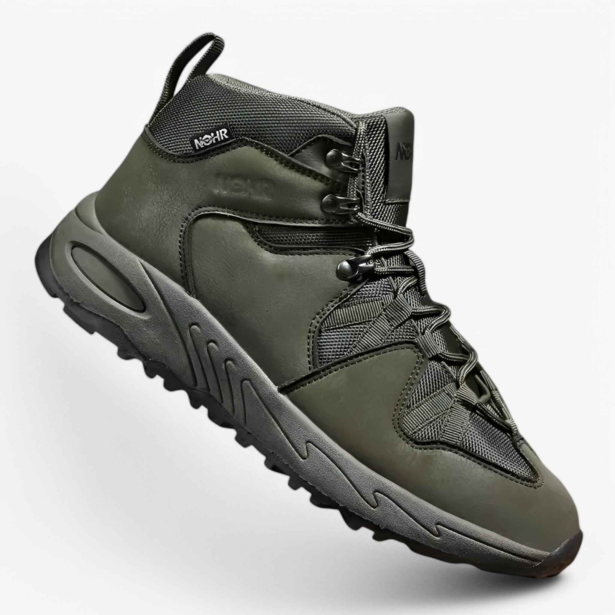 Lightweight Hiking Boots with Breathable Upper and Non-Slip Rubber Sole for Trail and Mountain Use